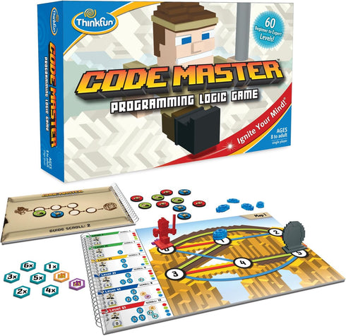 ThinkFun Code Master Programming Logic Game and STEM Toy Teaches Programming Skills