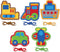 Stephen Joseph Lacing Cards, Transportation Theme for Kids