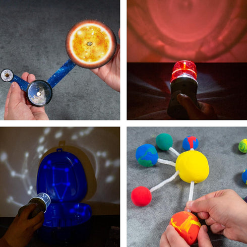 Space Adventures Pack STEM Kit, 13 Educational Activities, Multi Color, Includes Reusable Backpack & More (204755)