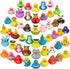 Playbees Rubber Ducks in Bulk 12 Pack Assortment Duckies Kids Baby Bath