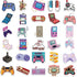 100 Pcs Video Game Water Bottle Stickers for Boys - Gaming Gamer Stickers.