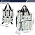 SUABO Backpack Various Blue Green Tree Pattern Baby Diaper Bag Large Bag Waterproof Travel Diaper Bags for Moms