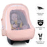 Summer Metplus Car Seat Cover Baby Girl, Breathable Mesh Window Infant Carseat Canopy, Stroller Sunshade Net