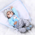Reborn Baby Dolls Clothes, Boy Blue Outfits for 20"-22" Reborn Doll Clothing