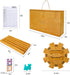 Set, 12 Set Holders*8, Trains*9, Scoreboards*2, GOTHINK Mexican Train Dominoes Double Dominos for Kids Adults