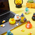 18 JOYIN PCS Halloween Rubber Ducks, Halloween Ducks for Halloween Goodie Bag Fillers, Rubber Duckies Baby Bath Toys