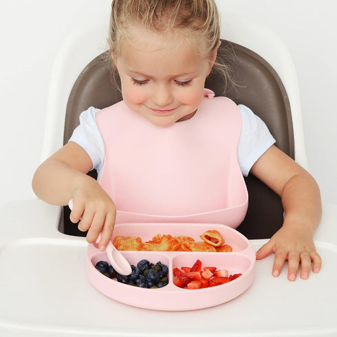 Silicone Chew Spoon Set for Babies and Toddlers, BPA Free, Microwave, Dishwasher and Freezer Safe, Earth Shades