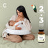 Milkcare 60 Calmi Baby Gas Relief Through Mother's Milk, Supplement for Mothers, Vegan Capsules, Helps with Gas Relief