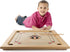 Carrom Board Game - Classic Strike and Pocket Table Game with Cue Sticks, Coins, Queen and Striker