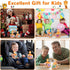 Baby Toy Cars Press and Go - Light Up Toys for Toddlers, Birthday Gifts for Kids Boys and Girls (Giraffe & Tiger)