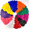 Coopay 2000 Pieces Plastic Poker Chips - 10 Colors, 1 Inch Bingo Chips for Poker and Math Practice.