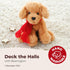 Bearington Grizwald The Golden Retriever Plush, 7.5" Stuffed Animal, Ideal Christmas Gift for Toddlers, Kids & Teens