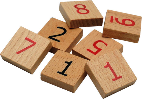 WE Games Wooden Sudoku Puzzle Board Game with Number & Thinking Tiles - 11 in