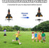 Ovaasy 200 8-12 Rocket Launcher for Kids, ft Self Launching Motorized Rocket Toy with LED and Safety Parachute Land