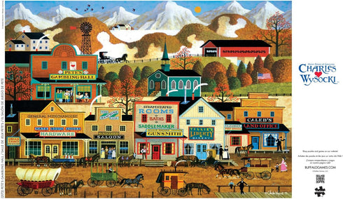 2000 38.50 26.50 Buffalo Games - Charles Wysocki - Pete's Gambling Hall - Piece Jigsaw Puzzle for Adults - Challenging