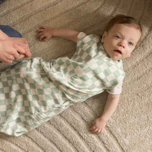 0-3 1.0 Tiny Twinkle Baby Sleep Sack Months TOG, Cotton & Elastane Wearable Blanket, Swaddle Transition Micro-Fleece