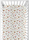 Sweet Jojo Designs Fitted Baby Crib Sheets (Woodland Mushroom) for Boys or