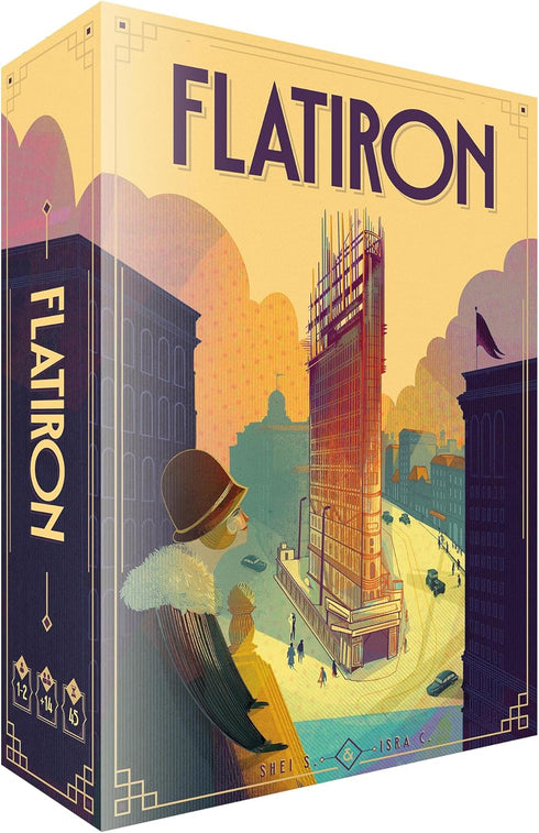 Ludonova Flatiron Board Game - Build The Iconic New York Skyscraper! Architectural Strategy