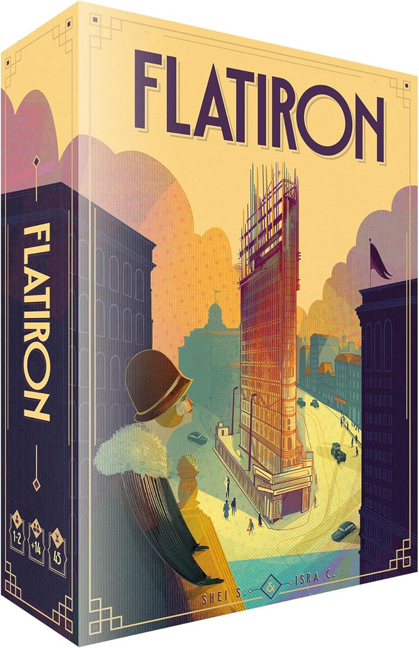 Ludonova Flatiron Board Game - Build The Iconic New York Skyscraper! Architectural Strategy