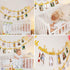 A&JS TOTS Baby Monthly Milestone Blanket, First 12 Months Growth Chart Blanket for Baby Boy or Girl 60"x40"
