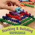 Set 4 150 POPULAR PLAYTHINGS Playstix Construction Toy with Building Sticks for STEM and Classroom Use, for Kids Ages