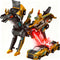 Lottmopi Collision Transforming Dinosaur Car Toy, 2-in-1 Magnetic Crash Convertible Robot Dino Toys