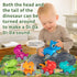 ALASOU 6 PCS Dinosaur Truck Car Toys with Playmat/Storage Bag, Baby Toys for 1-3 Year Old Boys, Birthday Gift