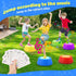 5pcs 3+ Stepping Stones for Kids,Toddler Stepping Stones Indoor & Outdoor, Light up & Music Non-Slip Balance Sensory