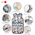 2-4 Joyo roy Mess Proof Baby Bibs for Eating Waterproof Toddler Bibs Years Soft Machine Washable Sleeveless Smock Bib