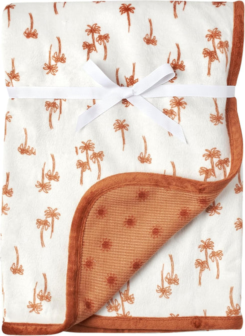 Modern Moments by Gerber Cozy-Soft Unisex Baby Blankets - Multi-use for Baby,