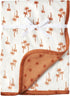 Modern Moments by Gerber Cozy-Soft Unisex Baby Blankets - Multi-use for Baby,