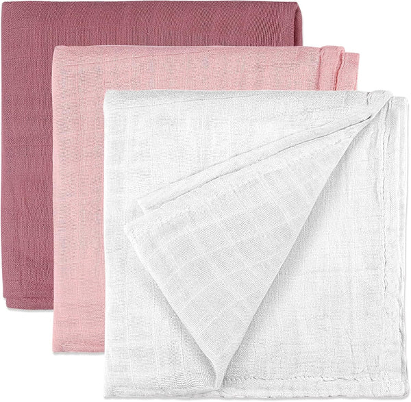 Baby Swaddle Blanket - Soft Cotton Swaddling Blankets Wrap for Unisex Baby,