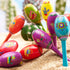 24 JOYIN Pcs Cinco De Mayo Mini Wooden Maracas Musical Party Favors for Birthday Party Favors, Mexican Fiesta