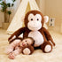 IKASA Giant Monkey Stuffed Animal Plush Toy - Large Jumbo Soft Toy, 30" Cute Fluffy Plushie for Kids
