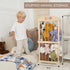 Wooden Stuffed Animal Storage for Kids Large Toy Storage Organizer & Holder for Your Kids Playroom or Nursery Easy