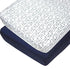 HonestBaby Unisex Baby Organic Cotton Changing Pad Covers (Set of Two) Winter