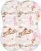 Mazeann Cowgirl Western American Burp Cloths Baby Boys Girls Absorbent Soft Cotton Burping