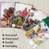 1000Pcs 10 2.5" 3.5", Trading Card Sleeves, Colors Top Loading Sleeves for Standard Cards X Card Protector for Baseball