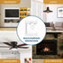 HomeStar Safety Light Switch Cover Guard | Double Shutter Switch Protector | Childproof Locking Switch Guard