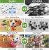 VOLUVOLU 100 6-8 8-10 100 3-5 Adults-15 19 Piece Dog Puzzles for Kids Ages - Picnic Puppy Jigsaw Puzzles - Piece Senior