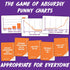 All Ages Edition - Mathematically Humorous Card Game for 3+ Players - 30 to 90 Play Time