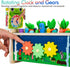 6 in 1 Wooden Montessori Toys for 1 Year Old - Whack-A-Mole Hammering Pounding Toy with Xylophone, Educational Gift