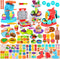 Aprilwolf 75 PCS 4 in 1 Dough Sets for Kids Ages 3-4-8,