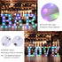 Foaky Colorful LED Letter Lights with Remote,Marquee Light Up Letters Sign for Night Light Wedding/Birthday Party