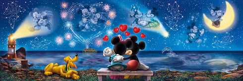 Clementoni Disney Mickey & Minnie Panorama Collection Puzzle - 1000 Pieces for Adults and Children