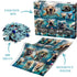 1000 Piece Dog Jigsaw Puzzle for Adults, Funny Silly Puppy Animal Puzzle with Underwater Dogs