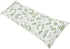Sweet Jojo Designs Floral Leaf Body Pillow Case Cover (Pillow Not Included)