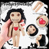 12 Set 2 10 7.87 Inch Jenaai Pcs Voodoo Doll Include Pcs Creepy Dolls with Pcs Skull Pins Soft Halloween Scary Creepy