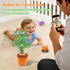 6+ 10 1 2 3 4 5 6, Talking Cactus Toy for Babies Months & Toddlers - Dancing Singing Repeating Cactus Toy with Songs