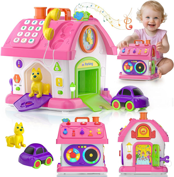 Hurdaos Montessori Toys for 1 Year Old Girls, 1st Present First Birthday